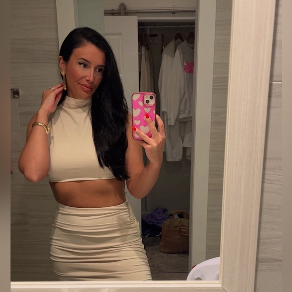 SHEIN BAE skirt set